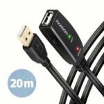 AXAGON ADR-220 USB 2.0 A-M -> A-F Active Backlash Cable/Amplifier 20m