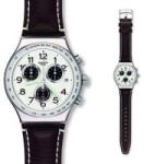 Swatch Мъжки часовник Swatch YVS43 Цвят Кафяв