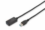 ASSMANN USB 3.0 Active Extension Cable - USB Type-A male/USB Type-B female - 5 m