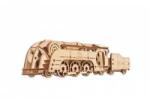 UGears 3D дървен пъзел, uGEARS, Мини локомотив, влак
