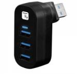 TECHLY USB HUB 3x USB-A 3.0 (IUSB3-HUB3-ROTB)