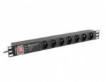 Lanberg power strip PDU PRO 7 slots 2.0m - mallbg - 49,40 лв