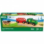 BRIO World Bauernhof-Batterie-Zug
