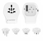 Gembird Universal travel adapter 20W white - mallbg - 34,50 лв