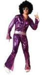 BigBuy Carnival Маскировъчен костюм за възрастни Фуксия Disco Размер XS/S e1079e