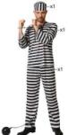 BigBuy Carnival Маскировъчен костюм за възрастни Prisoner Затворник Многоцветен Размер XS/S