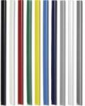 Durable Herlitz Slip-ON RIDGES A4 THR. 3 MM WIDTH 13 MM FOR 30 SHEETS, RED