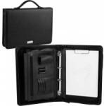 Easy Stationery A4 conference folder with Modern handle, black