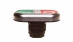Lovato Electric Button drive double green/red /O-I/ with self-back backlight LPCBL7123