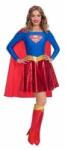BigBuy Carnival Маскировъчен костюм за възрастни Warner Bros Supergirl Супергероиня 3 Части Размер XL