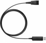 Jabra LINK 230 USB Adapter, USB-A Stecker > QD Stecker (schwarz)