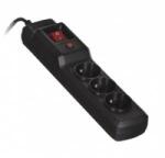 Activejet Power strip Activejet Combo anti-surge 3 sockets 5 m black