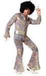 BigBuy Carnival Маскировъчен костюм за възрастни Disco Размер M/L