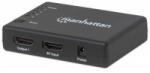 Manhattan 207706 HDMI Splitter Splitter 1x4, 4K 30Hz, UHD, 3D