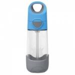 b.box Tritan water bottle 450 ml, Blue Slate, b. box