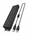 RaidSonic IB-HUB1720-U3 18+2 Port USB Hub, 96W Netzteil