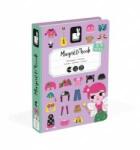 Janod Магнитна книга Janod, Момичета с магнитни дрехи, Наука, 3+г