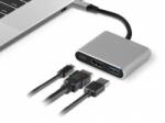 Tracer adapter a-1 usb-c hdmi 4k usb 3.0 pdw 100w