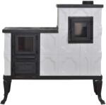 eSemineu Premium Terracotta Boot Type white with Glass Door 10kW right