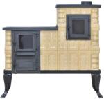 eSemineu Premium Terracotta Boot Type Cream/Rustic with Glass Door 10kW right