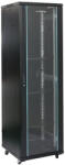 Dateup Cabinet Rack 18U Montare Podea Ușă Sticlă Panouri Detașabile Negru - DATEUP (Rack 18U60x80-PO-N)