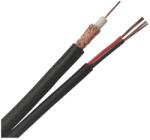 LinkPower Cablu coaxial cu alimentare 2x0.5mm 305m CCTV exterior - LinkPower LINK-RG59+2C-305 (LINK-RG59+2C-305)