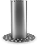 Motorline Stalp restrictie acces inox LED 370mm, flansa 400mm - Motorline MPIE5-400 (MPIE5-400)