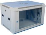 Dateup Cabinet metalic 600x450, 4 Unitati, Culoare Gri, Neasamblat - DATEUP Rack 4U 600x450 (Rack-4U-600x450G)