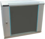 Dateup Cabinet metalic perete, 9 Unitati, Gri, Neasamblat - DATEUP Rack 9U60x45-PE-G (Rack 9U60x45-PE-G)