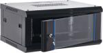 AsyTech Cabinet metalic 4U 19" 600x450, capacitate incarcare 60 Kg, negru - ASYTECH Networking ASY-4U-6045WL (ASY-4U-6045WL)