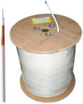 Emtex Cablu coaxial RG6 SAT, 75 ohm, tambur 500m - Emtex CX6SATEMT-500 (CX6SATEMT-500)