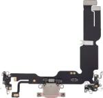 Apple Cablu Flex Port Incarcare Cu Placa iPhone 15 Plus AMPlus (Pink)