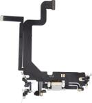 Apple Cablu Flex Port Incarcare Cu Placa iPhone 14 Pro Max AMPlus (Silver)