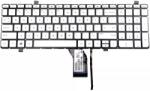 HP Tastatura Laptop Pavilion 15-AK045TX HP 490.07N07.0S01 US Iluminare Argintie