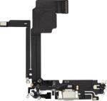 Apple Cablu Flex Port Incarcare Cu Placa iPhone 15 Pro Max Premium (White Titanium)