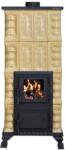 eSemineu Premium Morano Crem 4R terracotta stove with granite on top 8kW