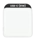 Apple Incarcator Laptop A2338 MacBook Pro 13-inch M1 2020 Apple 61W USB C MNF72LL/A Original Bulk