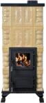 eSemineu Premium Morano Cream Terracotta Stove With hob 4R 8kW