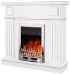 Art Flame Galileo silver & Marina 1048x978x300 mm white