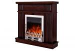 Art Flame Galileo silver & Marina 1048x978x300 mm brown