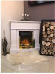 Art Flame Galileo gold & Ambasador 1048x978x300 mm white