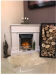 Art Flame Galileo silver & Ambasador 1048x978x300 mm white