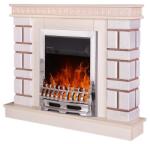 Art Flame Galileo silver & Nazari Mini 1080x860x245 mm white-jasmine