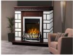 Art Flame Galileo silver & Nazari Mini 1080x860x245 mm white-brown