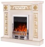 Art Flame Galileo silver & Versailles 1100x960x300 mm white-ivory