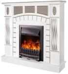 Art Flame Pluton & Amsterdam 1150x1100x300 mm white