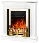 Art Flame Galileo gold & Donald 820x865x250 mm white