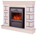Art Flame Cristina & Nazarii 1080x860x245 mm ivory
