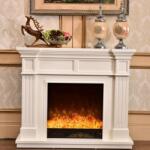 Art Flame Nadejda 1200x1020x330 mm white