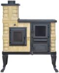 eSemineu Terracotta Premium small boot Cream/Rustic with glass door 8kW left
